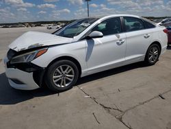 Salvage cars for sale from Copart Grand Prairie, TX: 2017 Hyundai Sonata SE