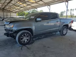 Salvage cars for sale at Cartersville, GA auction: 2018 Chevrolet Colorado LT