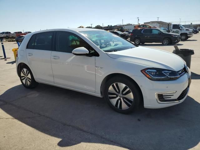 2019 Volkswagen E-GOLF SEL Premium