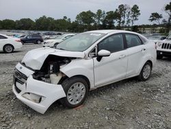 Salvage cars for sale at Byron, GA auction: 2018 Ford Fiesta S