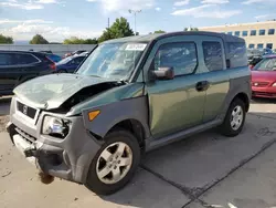 Honda salvage cars for sale: 2005 Honda Element EX