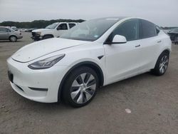 Salvage cars for sale at Assonet, MA auction: 2021 Tesla Model Y