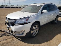 Salvage cars for sale at Elgin, IL auction: 2017 Chevrolet Traverse Premier