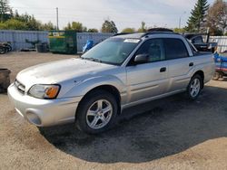 Salvage cars for sale at Bowmanville, ON auction: 2006 Subaru Baja Sport