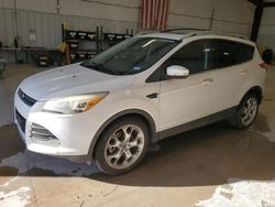 Salvage cars for sale at San Antonio, TX auction: 2013 Ford Escape Titanium