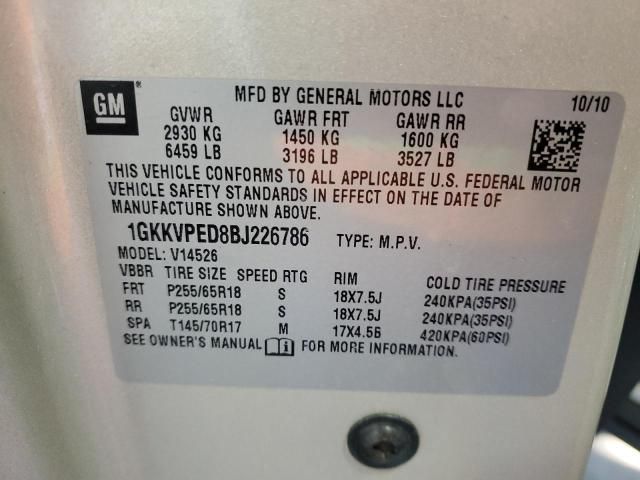 2011 GMC Acadia SLE