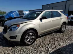 2016 Chevrolet Equinox LS en venta en Wayland, MI