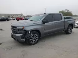 Salvage cars for sale at Wilmer, TX auction: 2021 Chevrolet Silverado C1500 RST