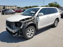 2013 Toyota Highlander Base en venta en Wilmer, TX