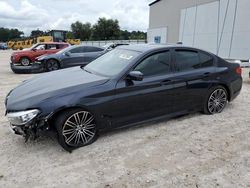 Salvage cars for sale at Apopka, FL auction: 2019 BMW 540 I