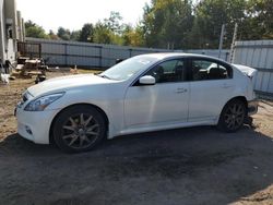 Salvage cars for sale at Lyman, ME auction: 2012 Infiniti G37