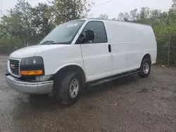 Salvage trucks for sale at Columbus, OH auction: 2022 GMC Savana G2500