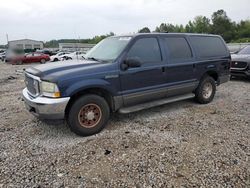 Salvage cars for sale at Memphis, TN auction: 2002 Ford Excursion XLT