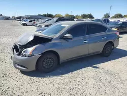 Salvage cars for sale at Sacramento, CA auction: 2015 Nissan Sentra S