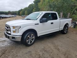 Salvage trucks for sale at North Billerica, MA auction: 2016 Ford F150 Super Cab