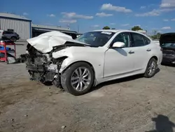 Salvage cars for sale at Tulsa, OK auction: 2018 Infiniti Q70 3.7 Luxe