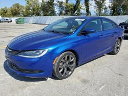 Salvage cars for sale from Copart Bridgeton, MO: 2015 Chrysler 200 S