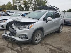 Salvage cars for sale at Bridgeton, MO auction: 2022 Chevrolet Trax 1LT