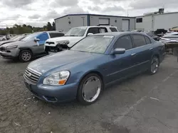 Salvage cars for sale at Vallejo, CA auction: 2005 Infiniti Q45