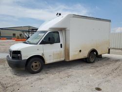 Salvage trucks for sale at Houston, TX auction: 2020 GMC Savana Cutaway G3500