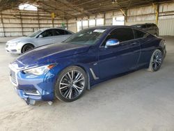 Infiniti salvage cars for sale: 2020 Infiniti Q60 Pure