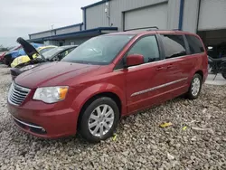 Salvage cars for sale at Wayland, MI auction: 2014 Chrysler Town & Country Touring