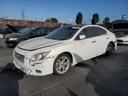 Nissan salvage cars for sale: 2014 Nissan Maxima S