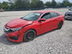 Honda salvage cars for sale: 2016 Honda Civic LX