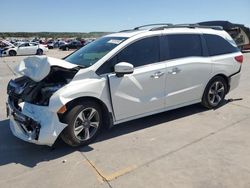 Salvage cars for sale at Grand Prairie, TX auction: 2018 Honda Odyssey Touring