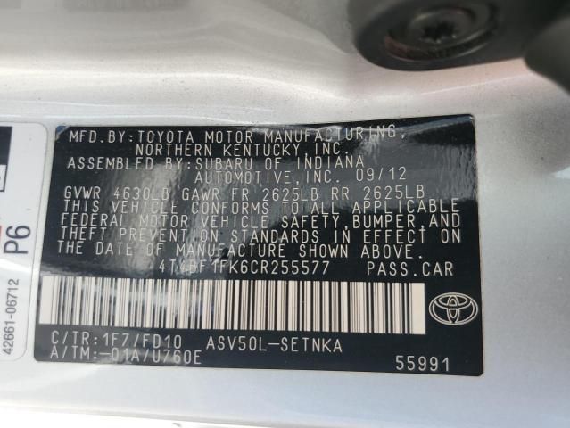 2012 Toyota Camry Base