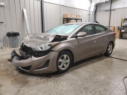 Salvage cars for sale at Casper, WY auction: 2015 Hyundai Elantra SE