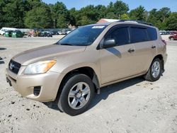 Salvage cars for sale at Mendon, MA auction: 2010 Toyota Rav4