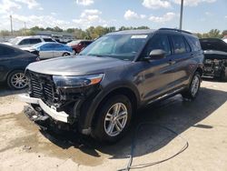 Salvage cars for sale at Louisville, KY auction: 2021 Ford Explorer XLT