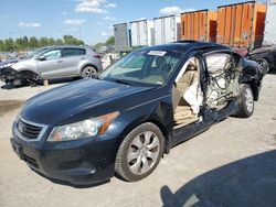 Salvage cars for sale at Bridgeton, MO auction: 2008 Honda Accord EXL