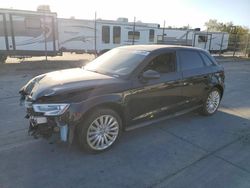 Salvage cars for sale at Sacramento, CA auction: 2017 Audi A3 E-TRON Premium