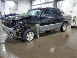 Salvage cars for sale at Ham Lake, MN auction: 2002 Chevrolet Avalanche K1500