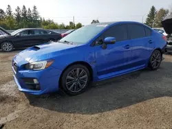 Salvage cars for sale at Bowmanville, ON auction: 2017 Subaru WRX Limited