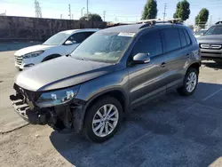 Volkswagen salvage cars for sale: 2017 Volkswagen Tiguan S