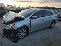 Nissan salvage cars for sale: 2015 Nissan Sentra S