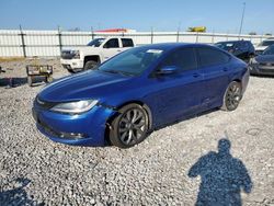 Chrysler salvage cars for sale: 2015 Chrysler 200 S