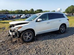 Salvage cars for sale at Hillsborough, NJ auction: 2019 Infiniti QX60 Luxe