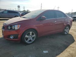 Carros salvage a la venta en subasta: 2014 Chevrolet Sonic LTZ