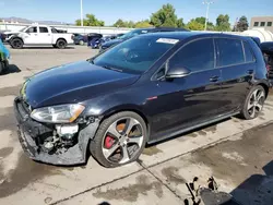 Salvage cars for sale at Littleton, CO auction: 2017 Volkswagen GTI S