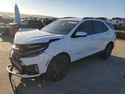 Salvage cars for sale at Grand Prairie, TX auction: 2024 Chevrolet Equinox RS