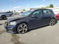 Salvage cars for sale at Bakersfield, CA auction: 2019 Volkswagen GTI S