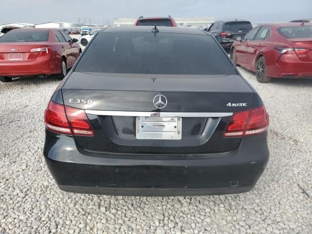 2014 Mercedes-Benz E 350 4matic