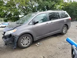 Toyota Sienna xle salvage cars for sale: 2016 Toyota Sienna XLE