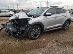 Salvage cars for sale at Elgin, IL auction: 2021 Hyundai Tucson Limited