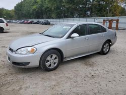 Chevrolet salvage cars for sale: 2011 Chevrolet Impala LT