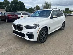 Salvage cars for sale at East Granby, CT auction: 2021 BMW X5 M50I